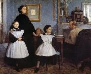 Edgar Degas Belury is family France oil painting artist
